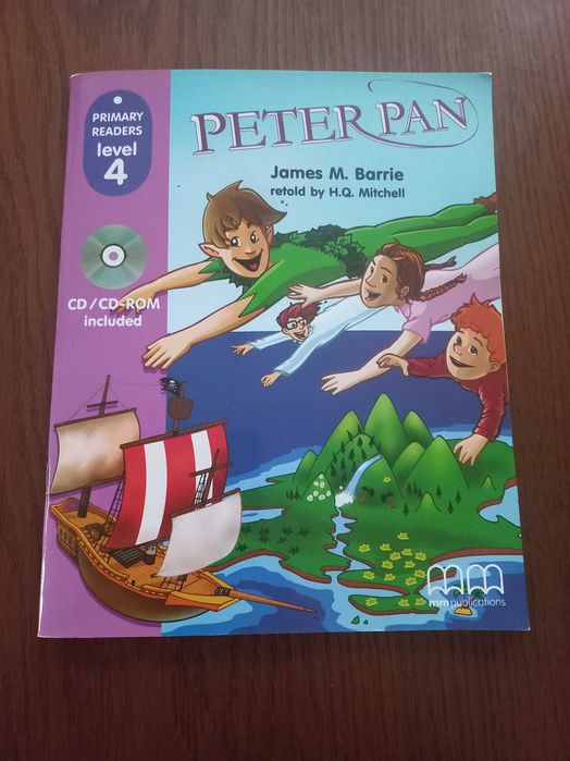 książka pt. Peter Pan z płytą CD