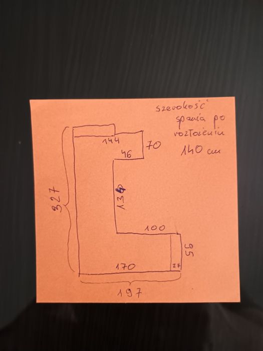 Narożnik rozkładany w bardzo dobrym stanie