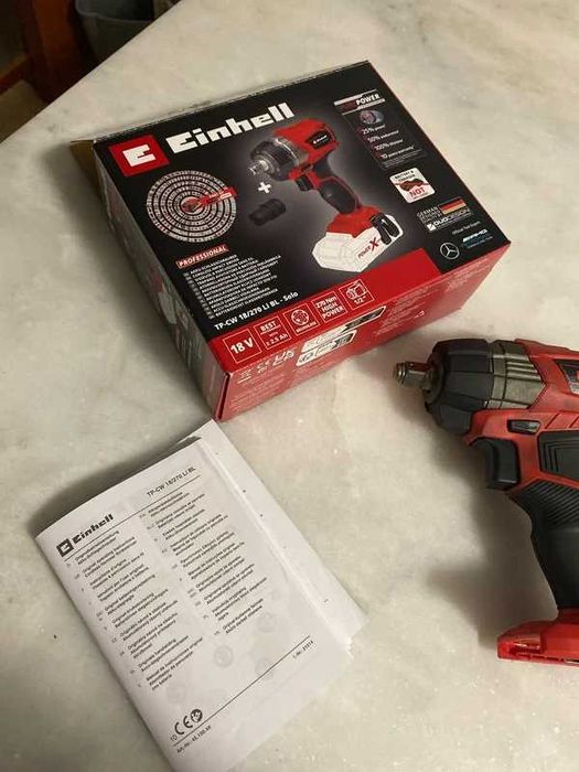 Aparafusadora de impacto S/ fio EINHELL