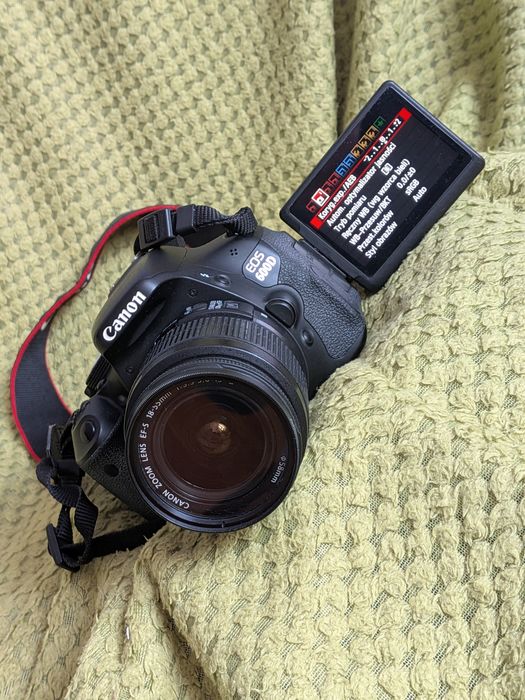 Canon EOS 600D tylko 6,8K zdjęć zestaw