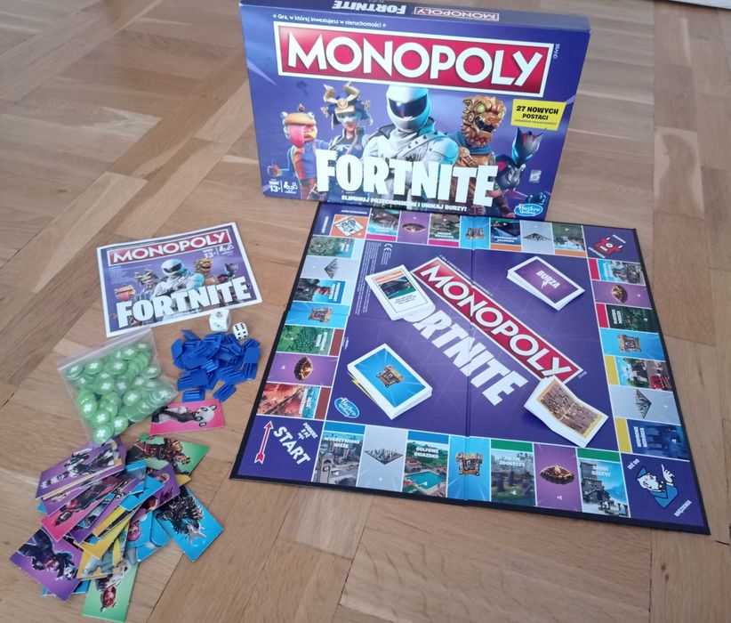 Monopoly Fortnite Hasbro oryginalna