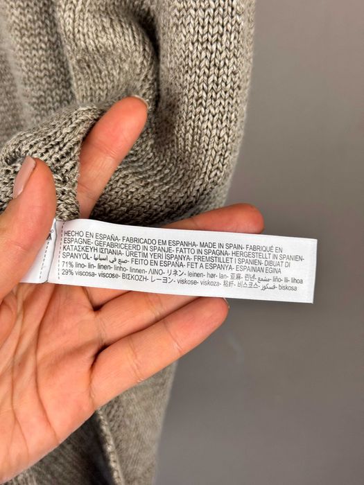 Massimo Dutti  bluzka top kamizelka tunika bez rękawów golf S 36