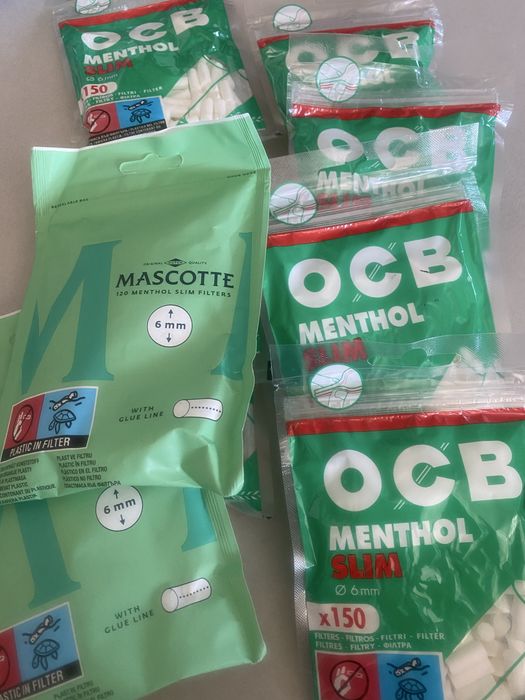 Filtry mentolowe slim ‚6 mm