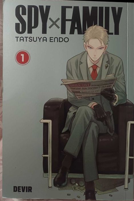 Книга Spy x Family. Volume 1. Тацуя Ендо. Манга, іспанською.