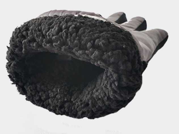 Зимние с МЕХОМ вело-лыжные-спортивные перчатки ветрозащита/от воды