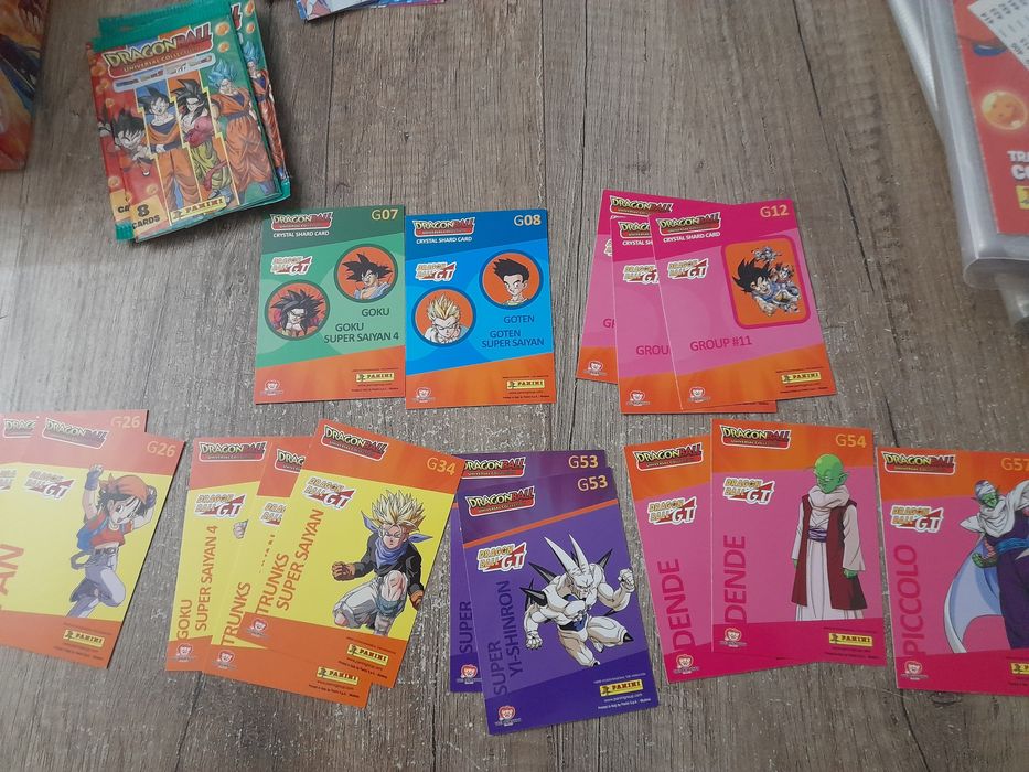 Karty dragon ball Universal collection