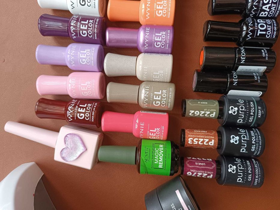 UV Verniz / Gel Polish Collection with Lamp