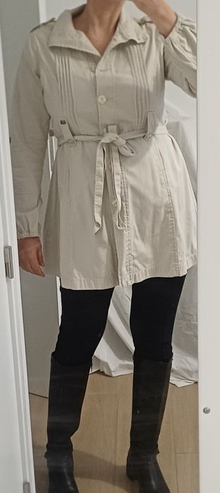 Sobretudo creme da cheyenne - M