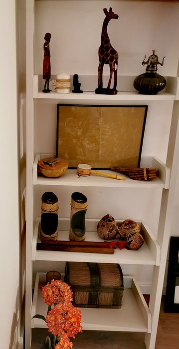 Estante Escada Branca