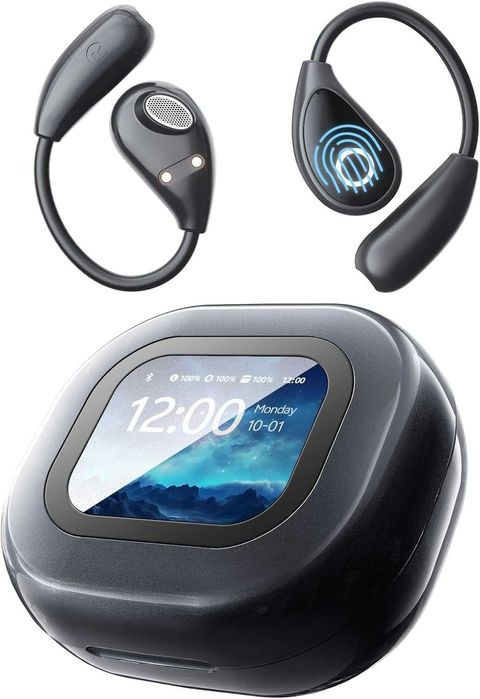 Słuchawki tłumaczące czarne Bluetooth I 135 języków