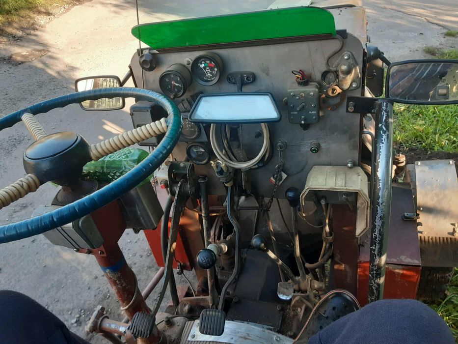 Трактор саморобний