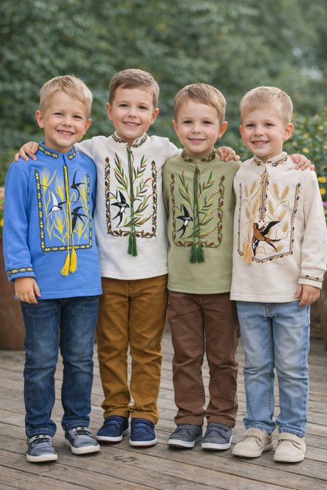 Вишиванка для хлопчика, національна вишивка, власне виробництво