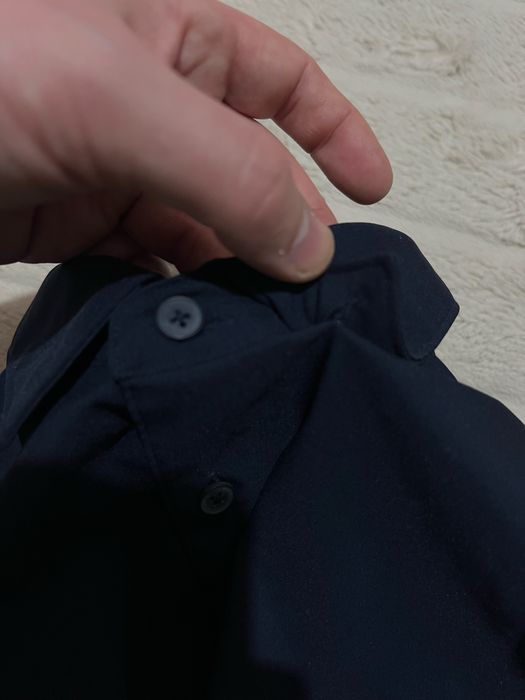 ZARA (M) Slim Fit класична сорочка чоловіча оригінал темно-синя парадн