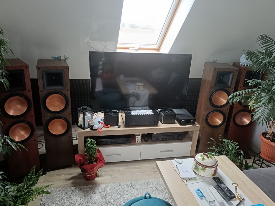 2  Pary Kolumny podłogowe klipsch Rf7 MK2 cherry wanluss
