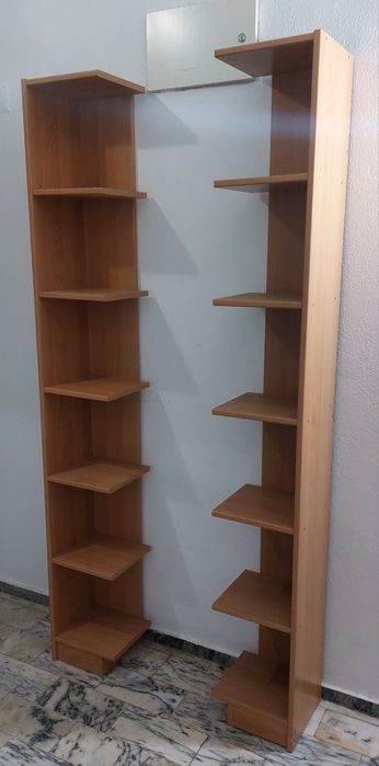 Estante para canto x2 Cantoneiras