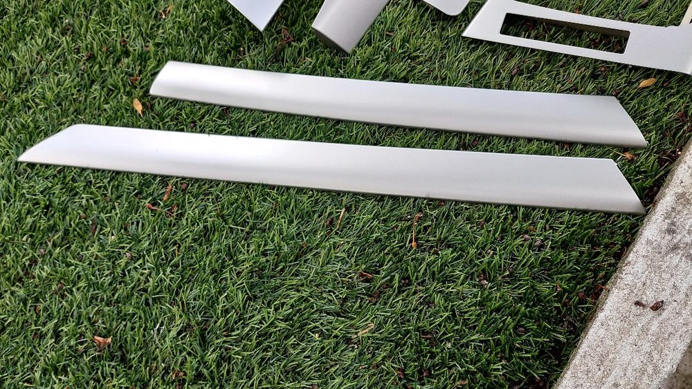 Conjunto de frisos bmw e46 interiores Silver