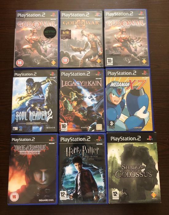 Sony PlayStation 2: Silent Hill Каратель Evil Dead Alone in the Dark Syberia BloodRayne Manhunt Cold Fear Xenosaga Castlevania KillZone, God of War