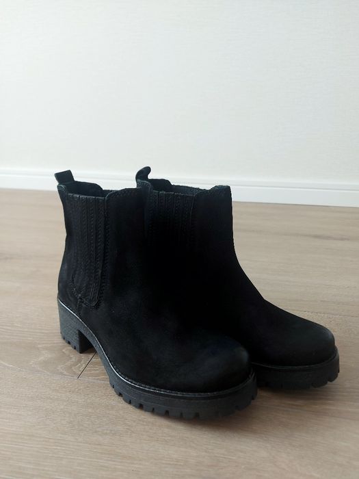 Фірмові черевики ALDO, натуральний нубук, р. 37