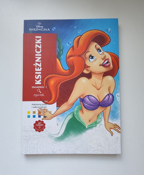 Kolorowanka antystresowa art therapy Disney - Księżniczki