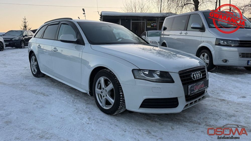 Audi A4 Avant 2.0tdi s-line skóry zamsz 2x Alu-felgi pod.fotele bezwypadkowy serwis
