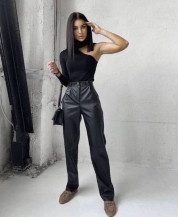 Шкіряні брюки