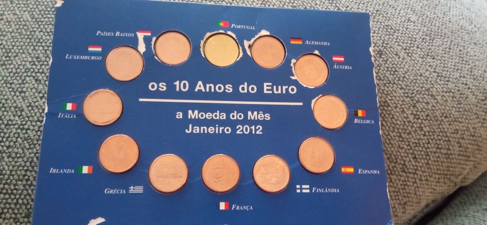 Conjunto os 10 anos do euro