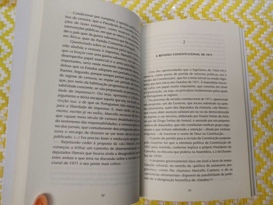 A TRANSIÇÃO IMPOSSÍVEL
A ruptura de F. Sá Carneiro com Marcelo Caetano