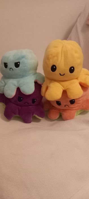Peluches que mudam de cara