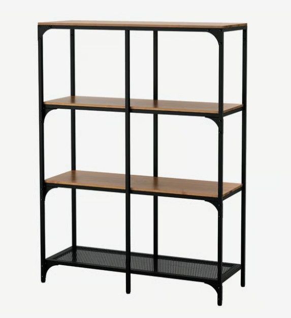 Estante FJÄLLBO
Estante, preto, 100x136 cm