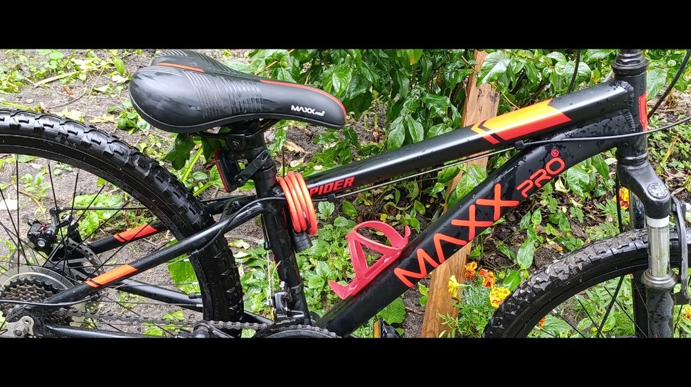 Велосипед 24" MaxxPro черный SPIDER-MAXX