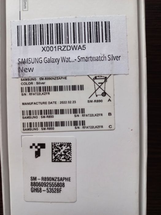 Смарт-годинник Samsung Galaxy Watch4 Classic 46mm Silver (SM-R890NZSA)