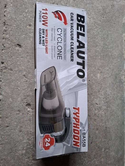 Пылесос автомобильный Белавто  ВА55В Автопылисос