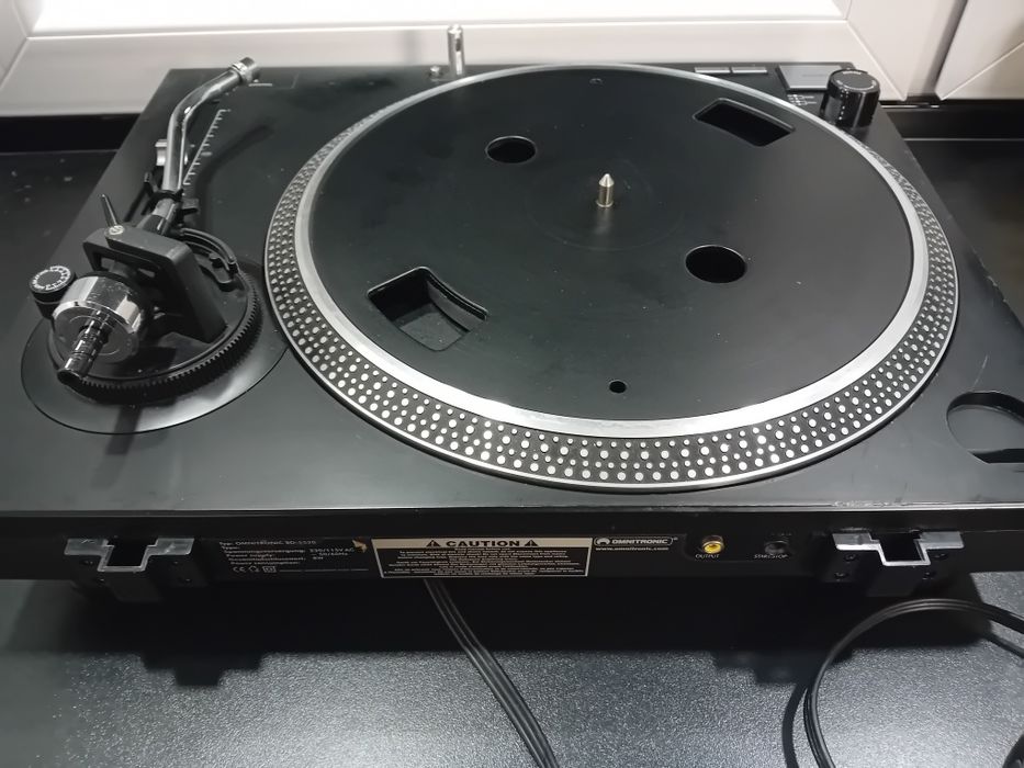 Gramofon Omnitronic BD-1520 napęd bezpośredni