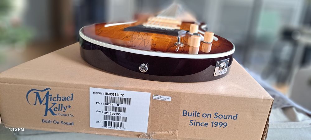 Gitara semi-hollow  Michael Kelly hybrid special nowa