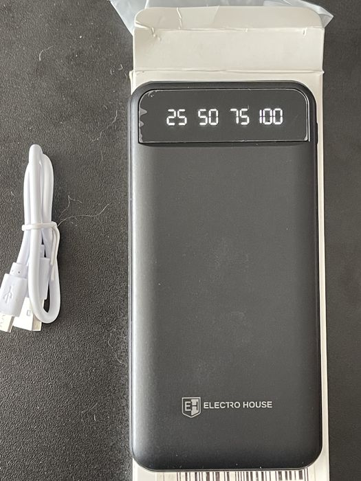 Павербанк 10 000 mAh, powerbank Elektrohouse