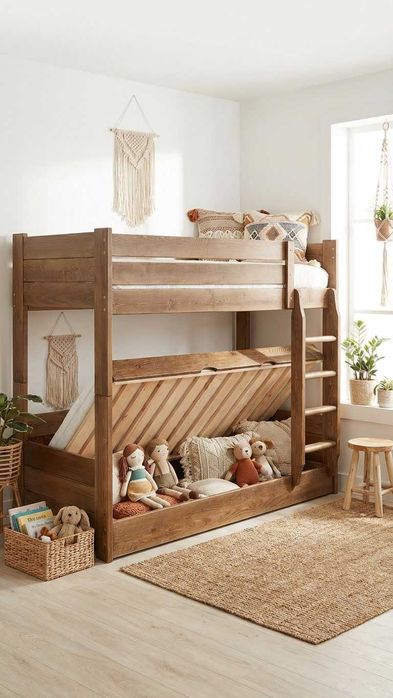 łóżko piętrowe EVER 90x200 otwierane z pojemnikiem 120 kg