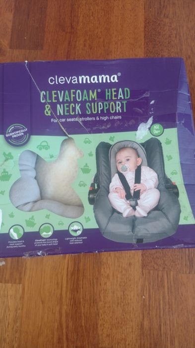 Zagłówek do fotelika cleva mama