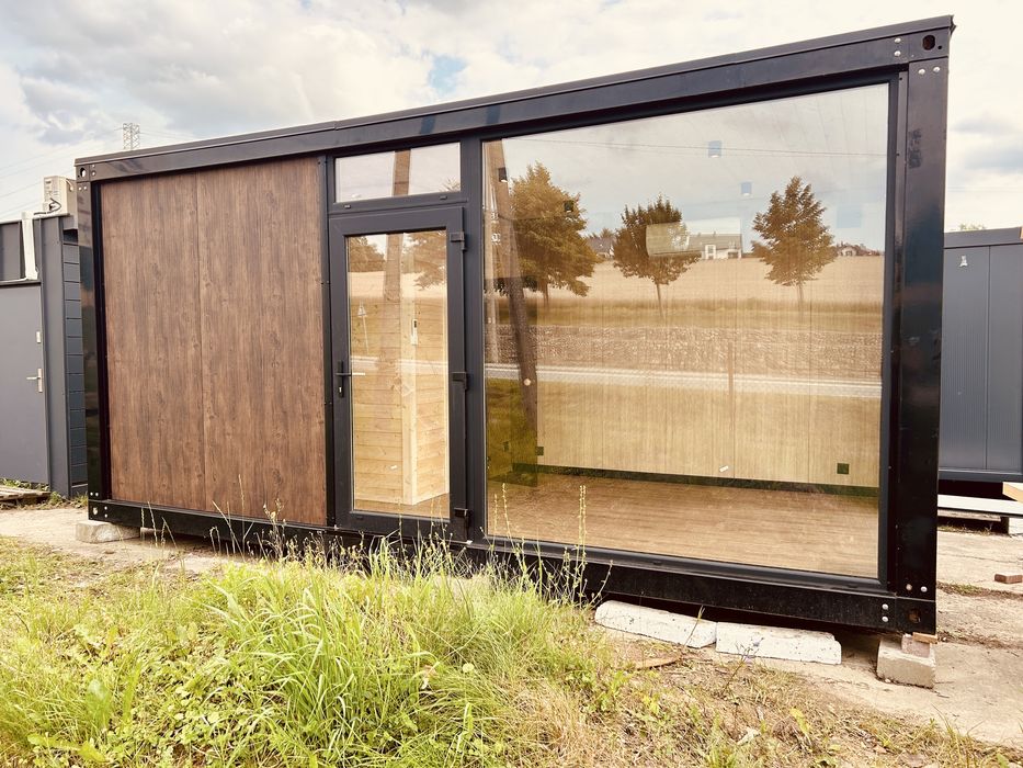 Na sprzedaż nowoczesny domek saunowy 6m x 3m