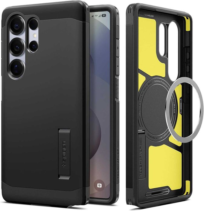 Spigen Tough Armor MagFit Capa para Samsung Galaxy S25 Ultra