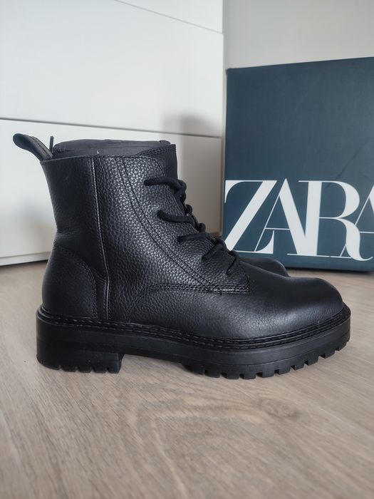 Черевики шкіряні Zara.