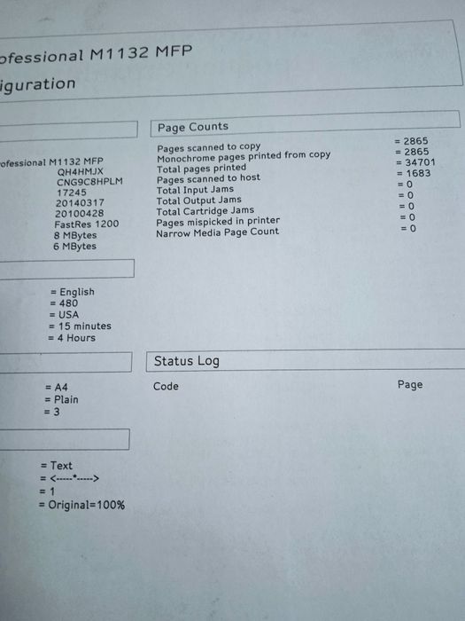 Лазерное МФУ HP 1132