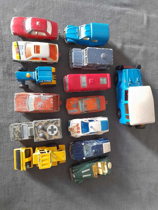 Vários majorette antigos de colecção