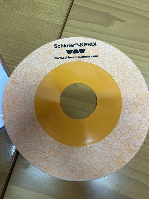 Isolamento de sanitas Schlüter Systems