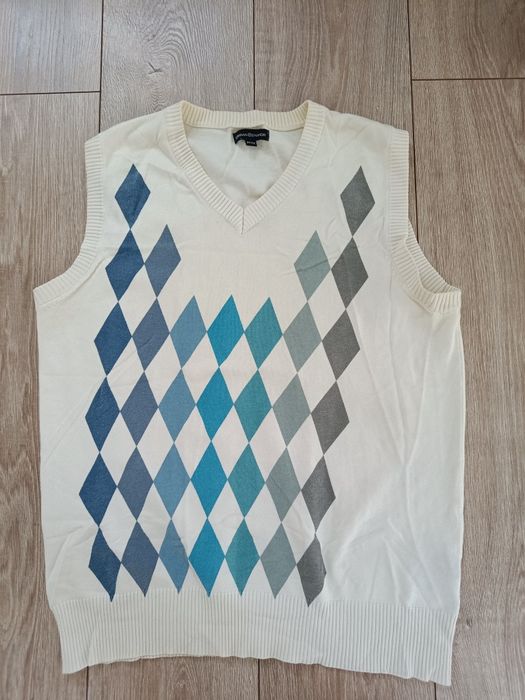 Urban Behavior bezrękawnik sweter biały M