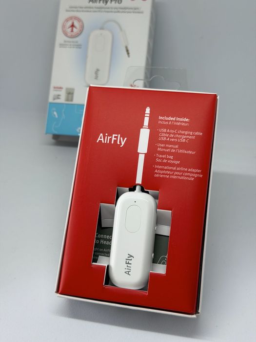 Adapter Bluetooth Twelve South AirFly Pro | AirPods | Samolot | Double-Jack