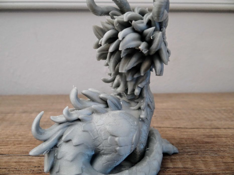 Smok dekoracja fantasy figurka statuetka rzeźba 12cm