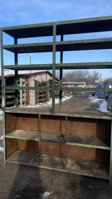 Regały metalowe  magazynowe – cena 2 zł/kg