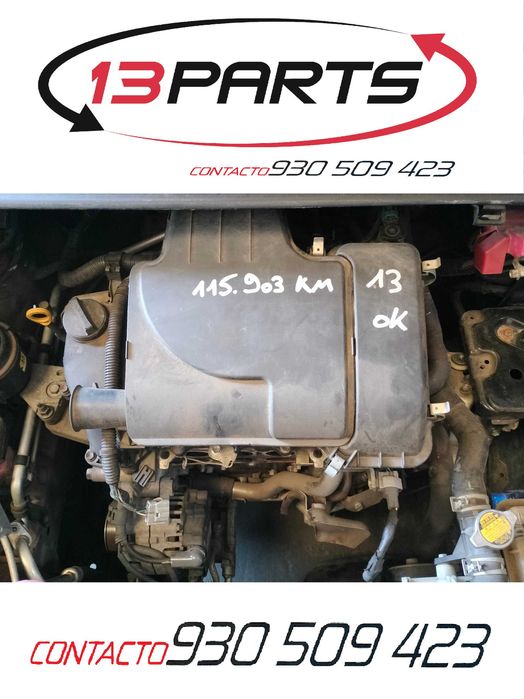 Motor Toyota Yaris 1.0 VVTi 2013 1KR-FE #F81