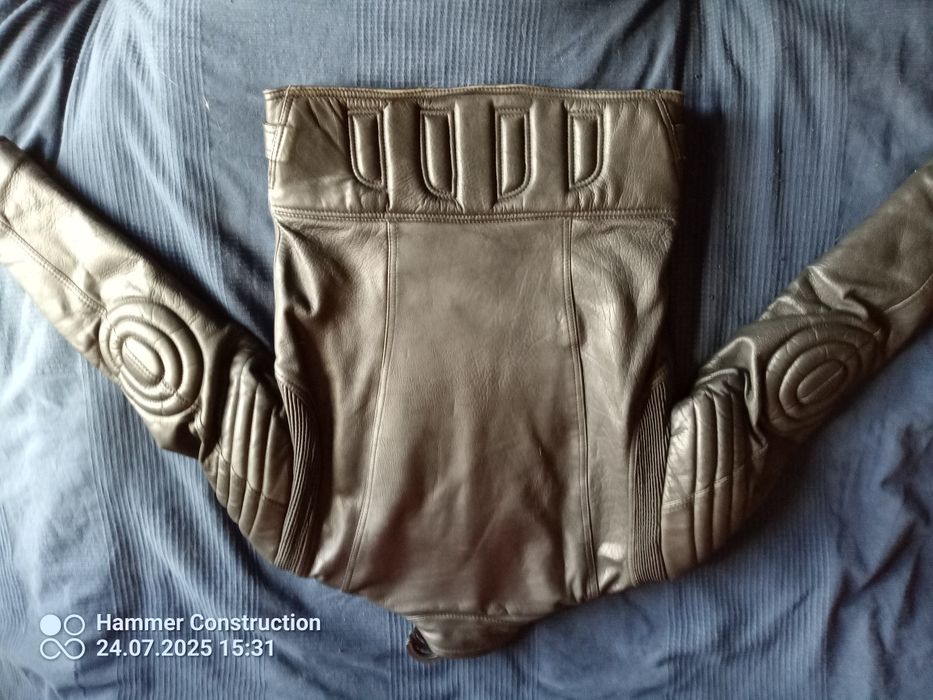 Kurtka motocyklowa skórzana L