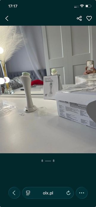 Na sprzedaż elektryczna, obrotowa szczoteczka do czyszczenia twarzy renomowanej marki Remington z serii REVEAL (model FC1000GP)